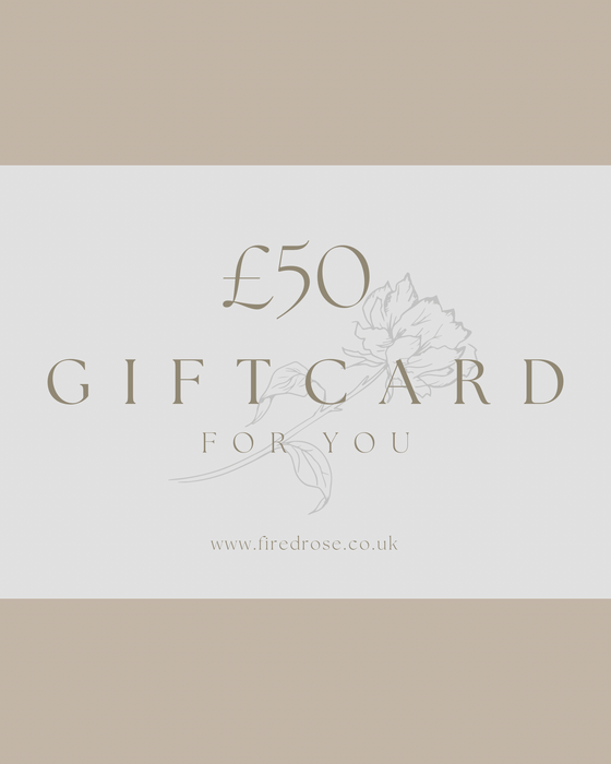 Fired Rose Gift Card