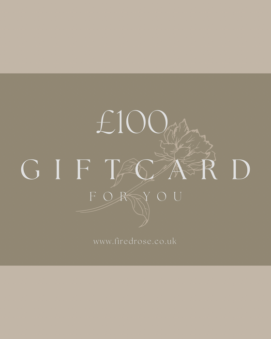 Fired Rose Gift Card