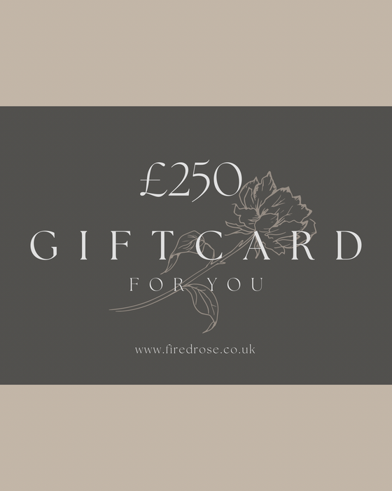 Fired Rose Gift Card