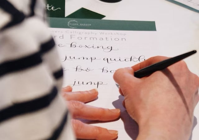 Mindful Calligraphy Workshop with Clare Warren