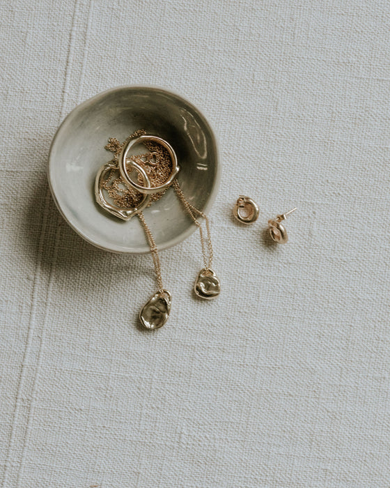 Still Waters - Gold Earrings