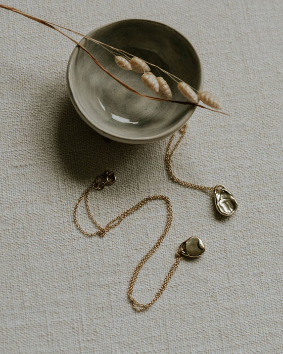 Still Waters - Gold Necklace